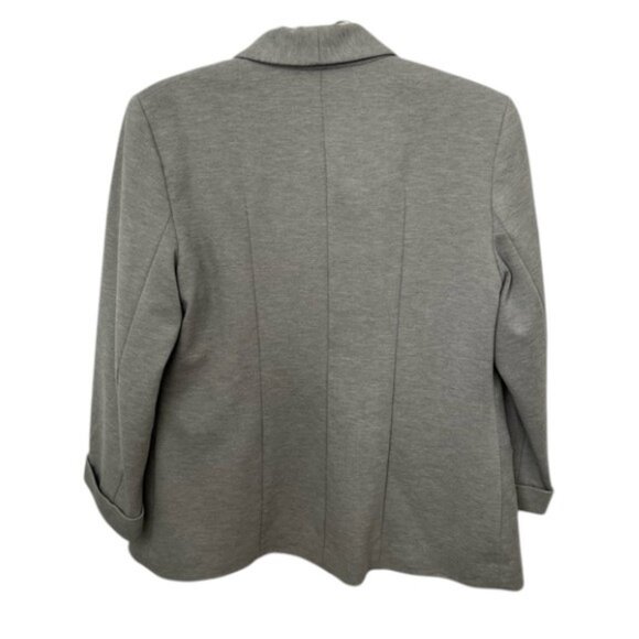 Miss Selfridge grey relaxed fit open blazer size 8 - Picture 3 of 8